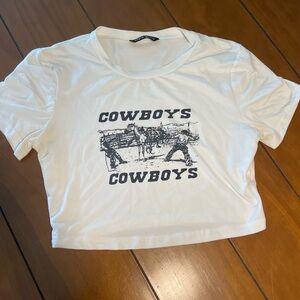 Cowboys Crop Top